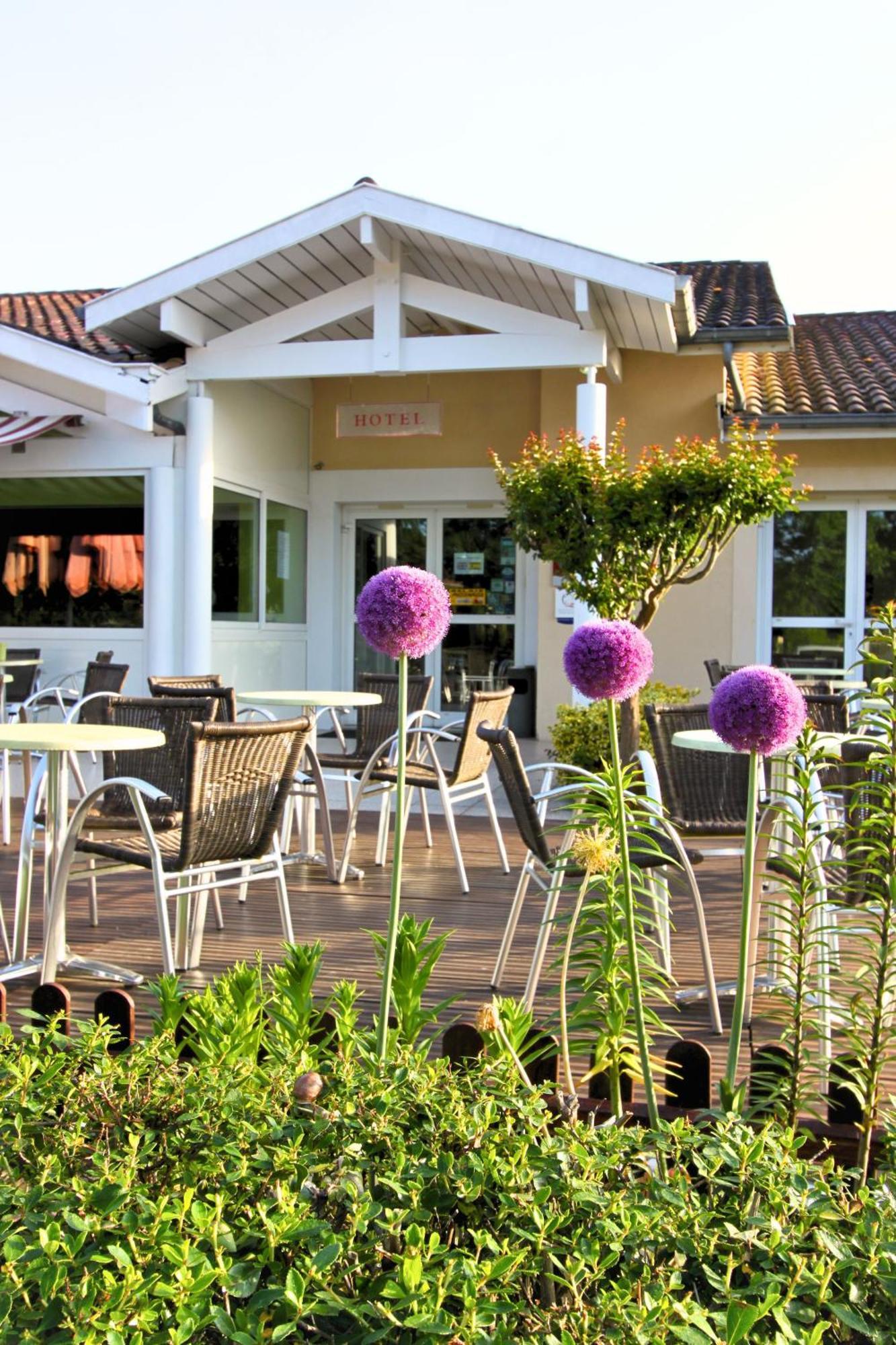 Au P'Tit Creux Des Landes Hotell Ychoux Exteriör bild